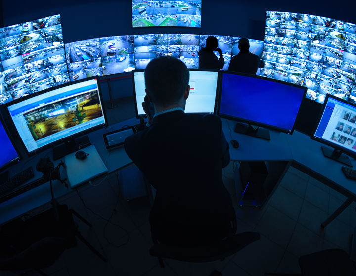 CCTV Security Room